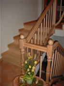 Treppe aus Ahorn