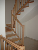 Treppe aus Ahorn