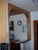 Holzbogen in Buche